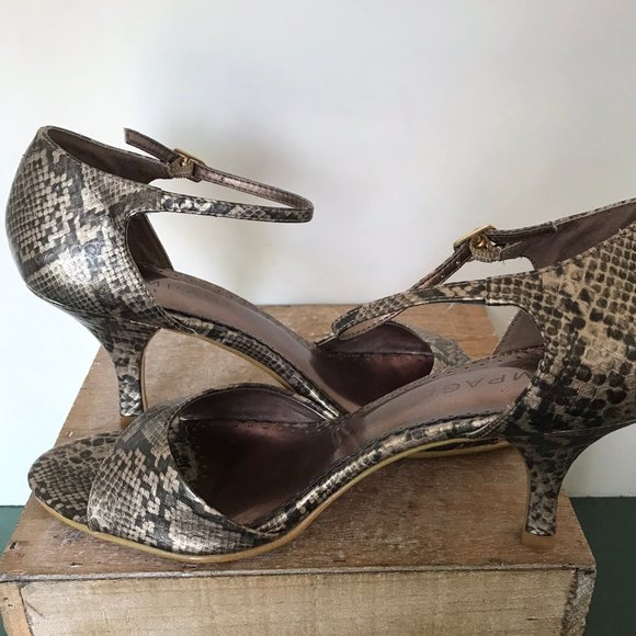 Rampage Phyron Snakeskin Heels - Picture 4 of 7